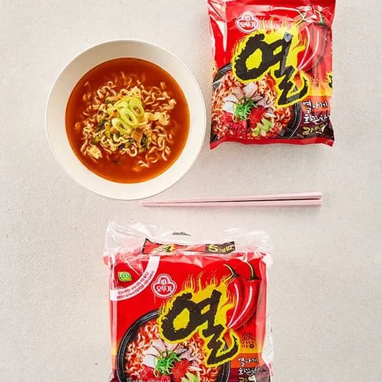 오뚜기 열라면 120g 5개