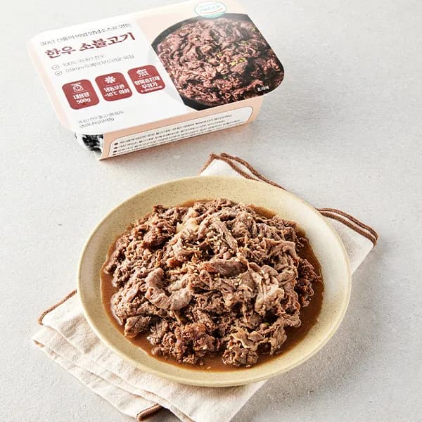 부드러운 한우 소불고기 500g