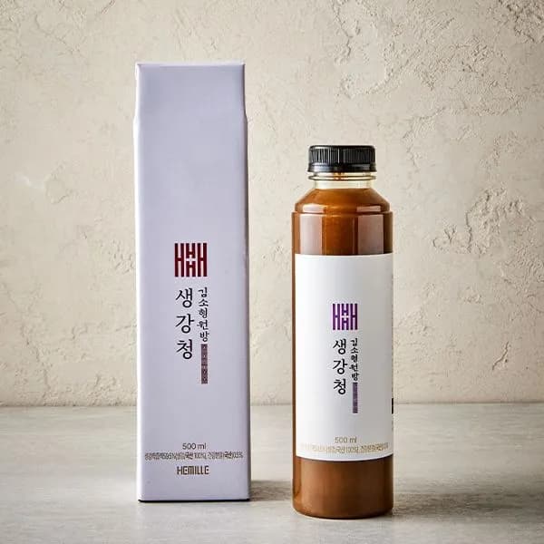 김소형원방 국내산 생강 진한 생강청 500ml 1개