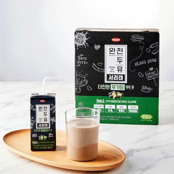 완전두유 더진한 서리태 무가당 190ml 16개입