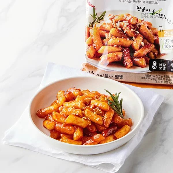 강정 떡볶이 달짝지근한맛 430g 1개