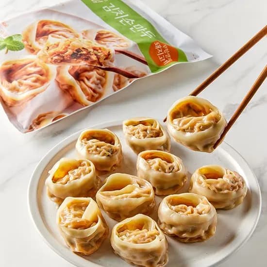 오아시스 우리밀 무항생제 김치손만두 500g 1개