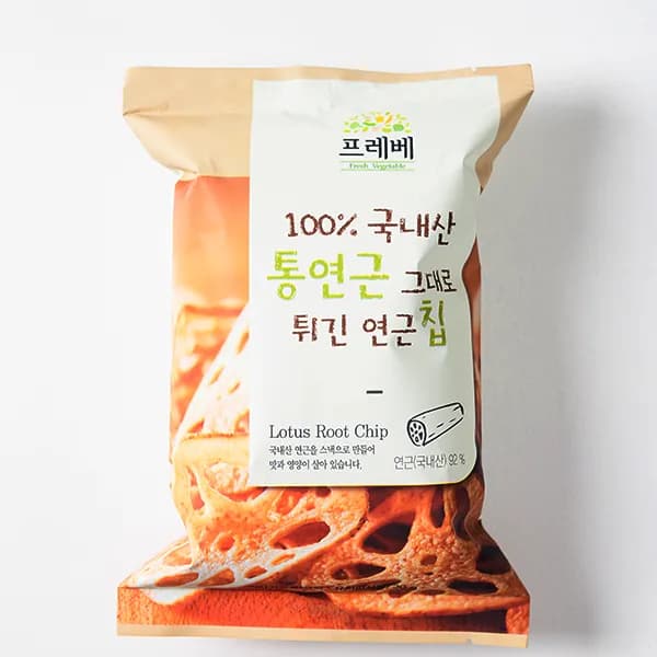 통연근 그대로 튀긴 연근칩 30g 3개