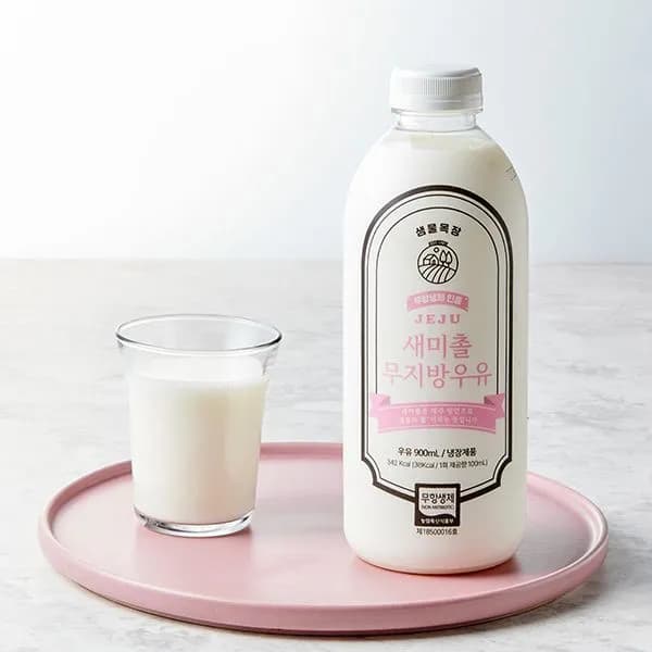 제주 새미촐 무지방 우유 900ml 1개