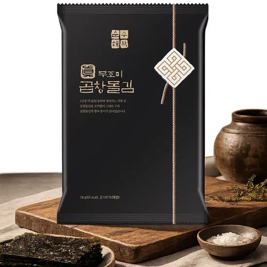 무조미 곱창돌김 18g 1개