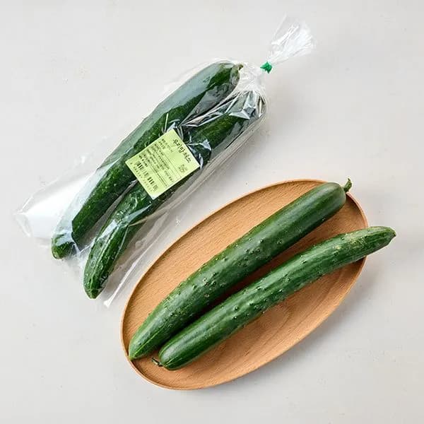 국내산 취청오이 300g 내외 2입 1개 1,980원