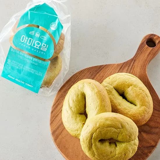 야미요미 채식 케일야채 쌀베이글 330g 1개