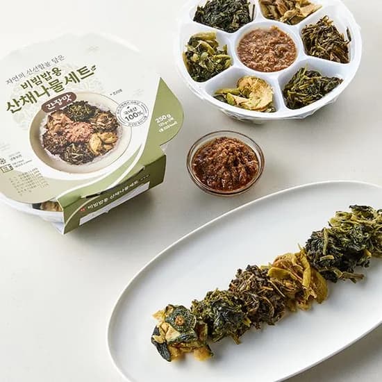한울 비빔밥용 산채나물세트 간장맛 125g 2팩