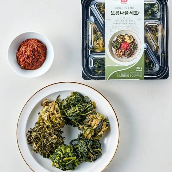 한울 보름나물세트 고추장맛 310g 1개