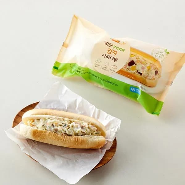 꽉찬 우리야채 감자 사라다빵 170g 2개