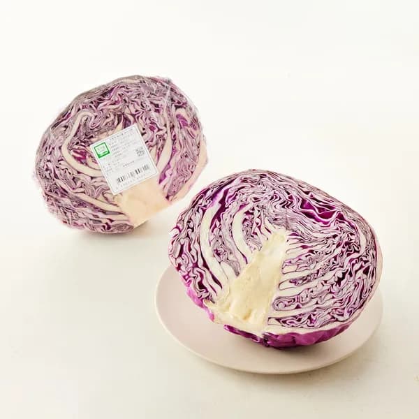 유기농 국내산 적양배추 1/2통 350g 내외 1개 2,560원