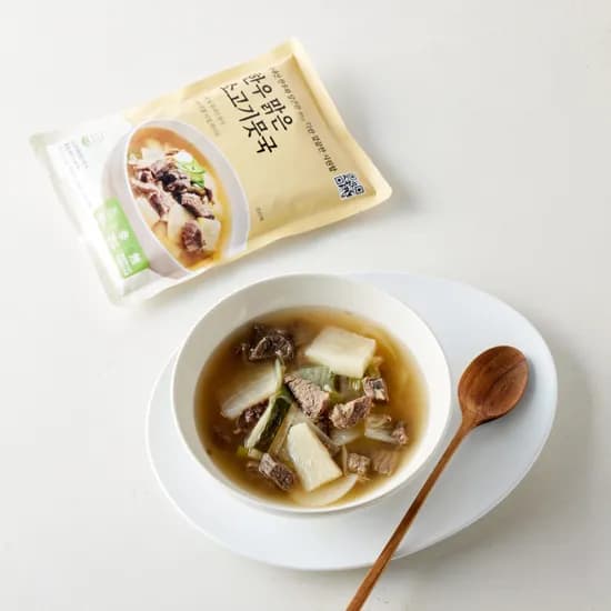 한우 맑은 소고기뭇국 600g 2팩