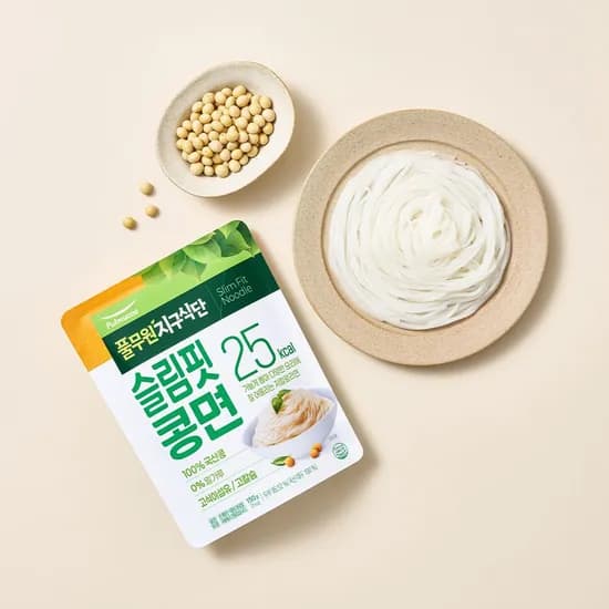 풀무원 지구식단 슬림핏 콩면 150g 3개