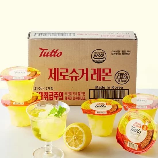뚜또 제로슈거 레몬 210g 1개 2,400원