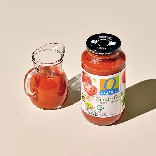 오오가닉 유기농 토마토 바질 파스타소스 709g 1개 12,300원