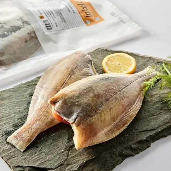 아라찬 국내산 손질가자미 500g 1개