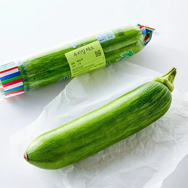 국내산 애호박 300g 내외 1개 1,500원