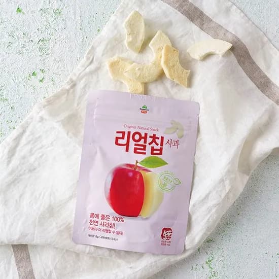 리얼칩 사과 15g 1개 3,130원