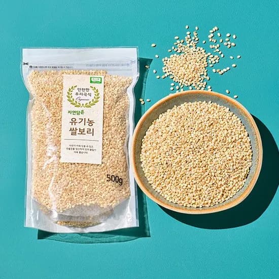 굿그레인즈 유기농 쌀보리 500g 1개