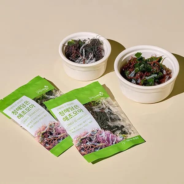 청해담은 해초모아 국내산 해초 모둠 7g 1개 1,900원