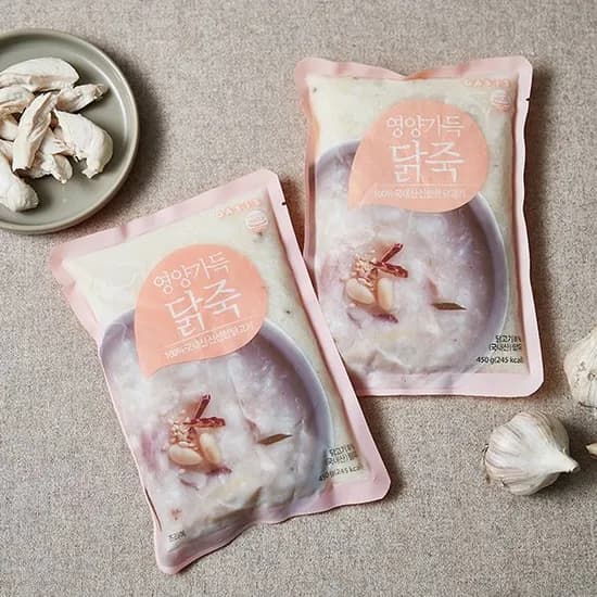 영양가득 닭죽 450g 1봉 3,900원
