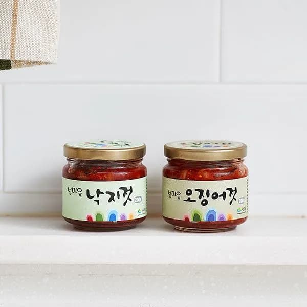 오징어젓 200g 1개