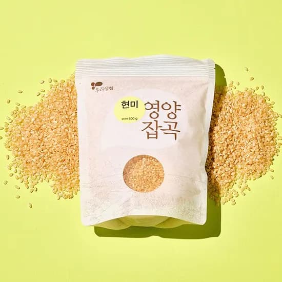 영양잡곡 현미 500g 1개