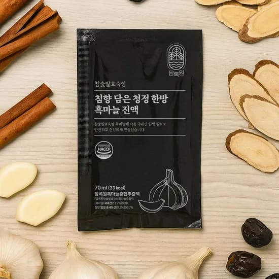 담원 침향 담은 청정한방 흑마늘진액 70ml 30포 1개