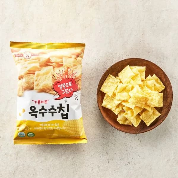 기름제로 옥수수칩 60g 10개