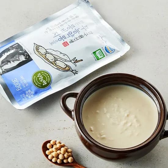 김구원선생 무농약콩으로 만든 콩비지 300g 1개