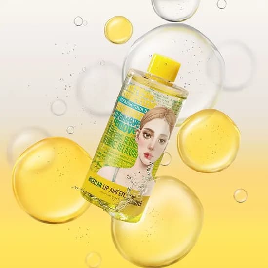 아리얼 스트레스 릴리빙 미셀라 립앤아이 리무버 300ml 1개
