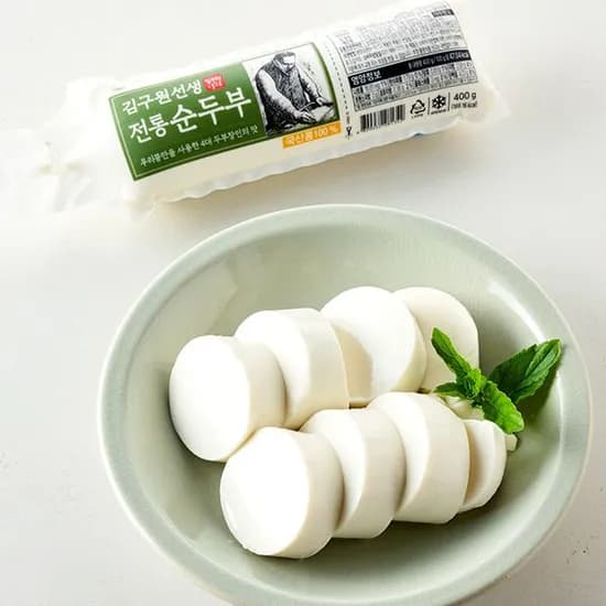 김구원선생 국내산 전통 순두부 400g 1개