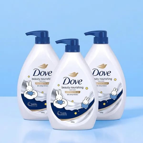 도브 뷰티너리싱 바디워시 1000ml 3개