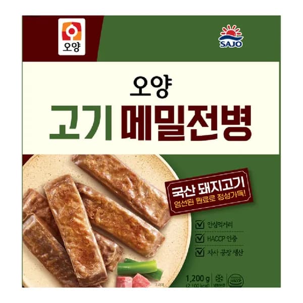 사조오양 고기메밀전병 1.2kg