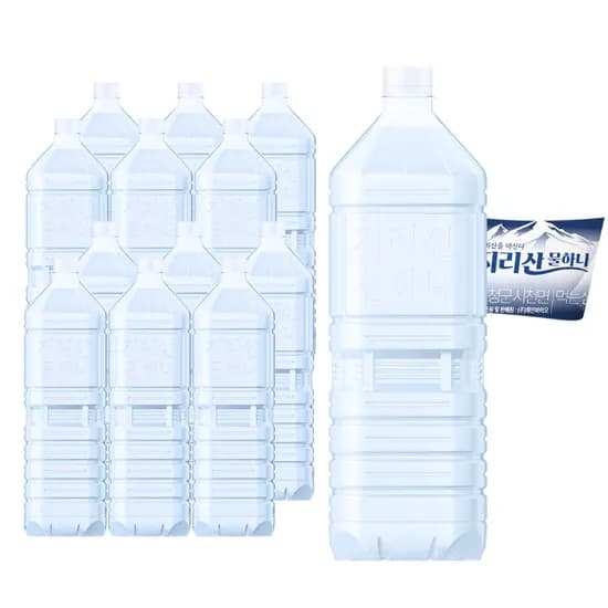 지리산물하나 라벨랜덤 2L 12개