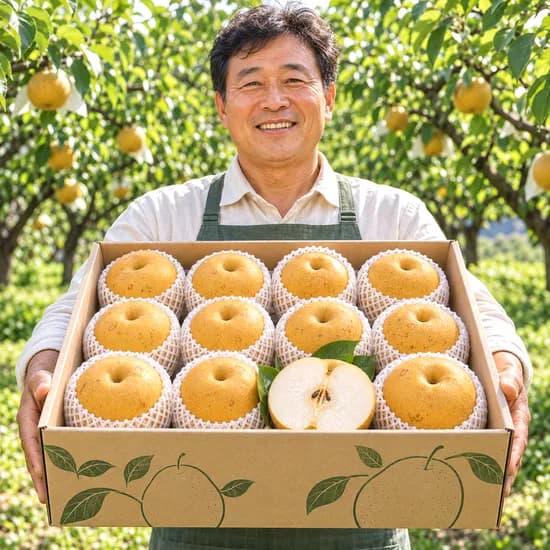 가정용 햇 나주배 5kg 1박스