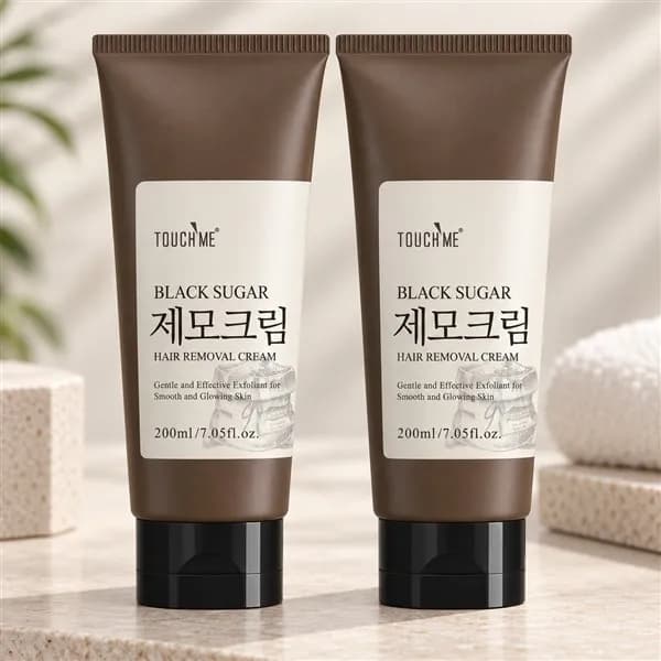 터치키 블랙슈가 제모크림 200ml 2개