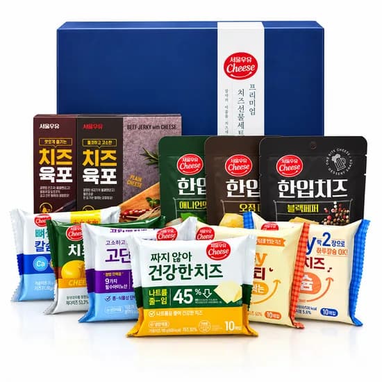 서울우유 치즈선물세트 실속형 1305g 1개