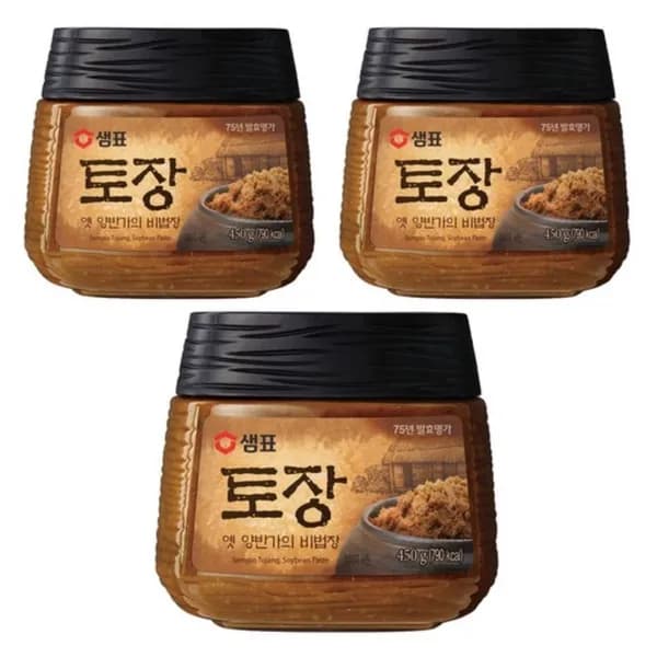 샘표 토장 450g 3개
