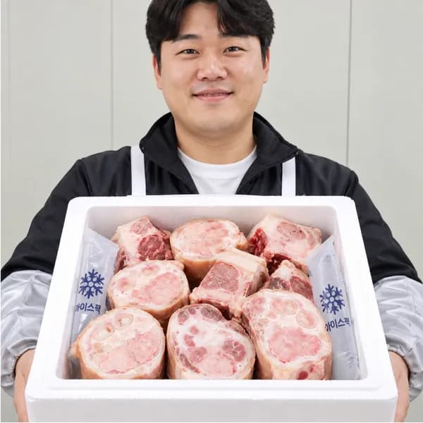 한우 우족 사골 세트 6kg 1박스 31,200원