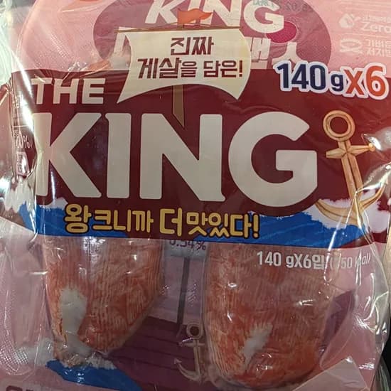 동원 더킹 크랩스 오리지널 140g 6개
