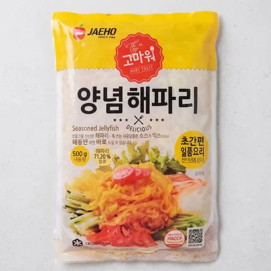 양념해파리 500g 1팩