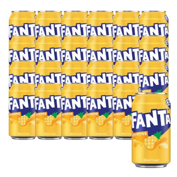 환타 파인애플향 350ml 24캔