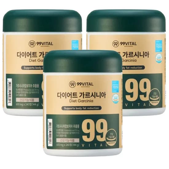 99VITAL 다이어트 가르시니아 240정 3개