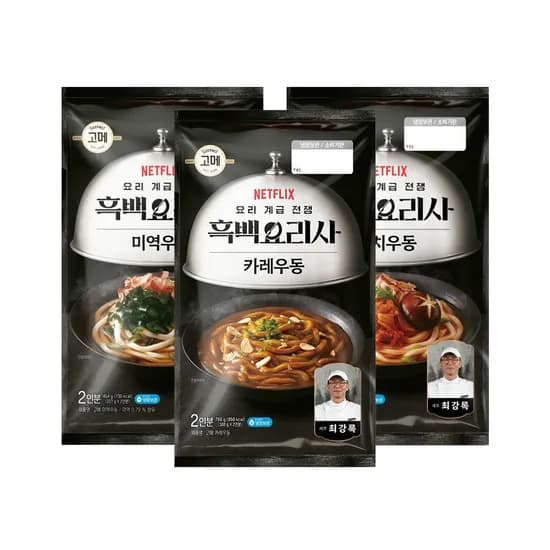 고메 김치우동 458.4g 1개 외 2종 1세트