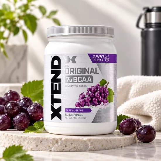 동아제약 엑스텐드 BCAA 제로슈가 포도맛 7000mg 50서빙 745g 1개