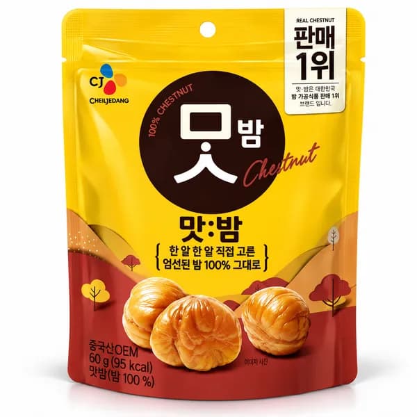CJ제일제당 맛밤 60g 20개 30,680원