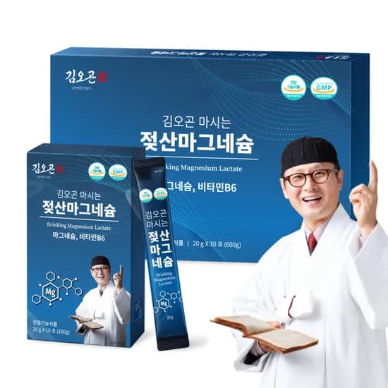 김오곤원장 마시는 젖산마그네슘 20g 30포 1개