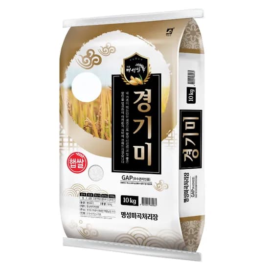 명성 경기미 햅쌀 상등급 10kg 1개