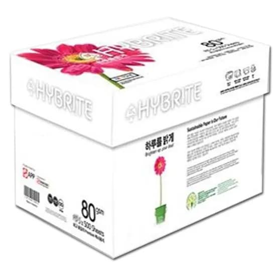 APP 하이브라이트 A4용지 80g A4 5000매 2박스